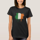Irish Flag St Patrick s Day T-Shirt (Vorderseite)