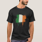 Irish Flag St Patrick s Day T-Shirt (Vorderseite)