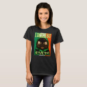 IRISH FLAG ST PATRICK'S CAT T-Shirt (Vorne ganz)