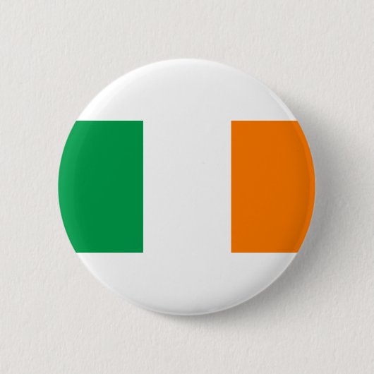 Irish Flag/St Patrick's Day Button (Vorderseite)