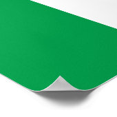 Irish Flag/St Patrick's Day Poster (Ecke)