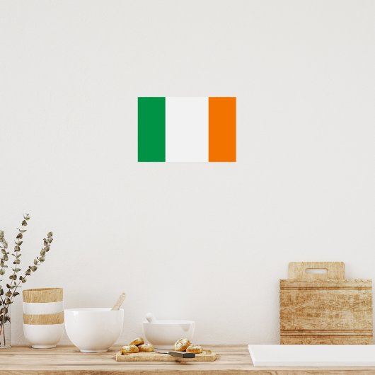 Irish Flag/St Patrick's Day Poster (Küche)