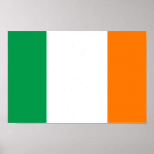 Irish Flag/St Patrick's Day Poster (Vorne)