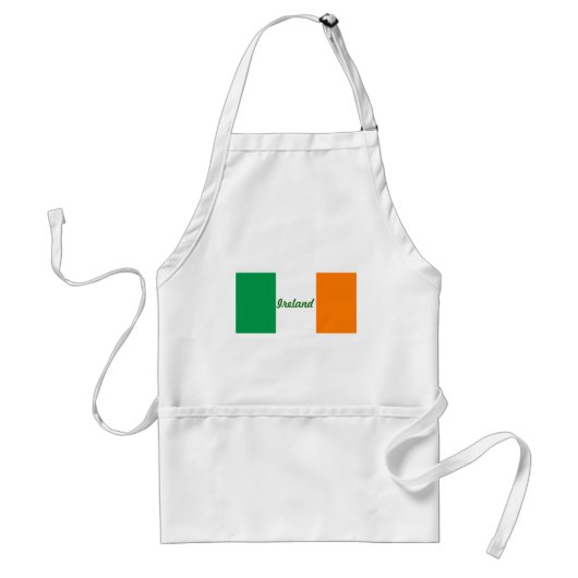Irish Flag/St Patrick's Day Schürze (Vorne)