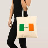 Irish Flag/St Patrick's Day Tragetasche (Vorderseite (Produkt))