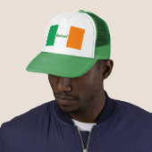 Irish Flag/St Patrick's Day Truckerkappe (Beispiel)