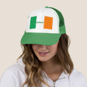 Irish Flag/St Patrick's Day Truckerkappe (Beispiel)