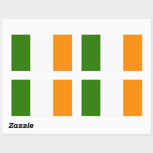 Irish Flag Stickers (Blatt)