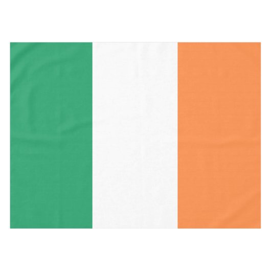 Irish Flag Tccer Tischdecke (Vorderseite (Horizontal))
