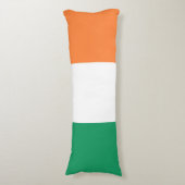 Irish Flag tpcent Seitenschläferkissen (Vorderseite Vertikal)
