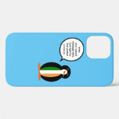 Irish Flag Vortrag von Frau Penguin Case-Mate iPhone Hülle (Rückseite (Horizontal))