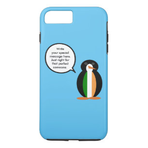 Irish Flag Vortrag von Frau Penguin Personalisiert Case-Mate iPhone Hülle