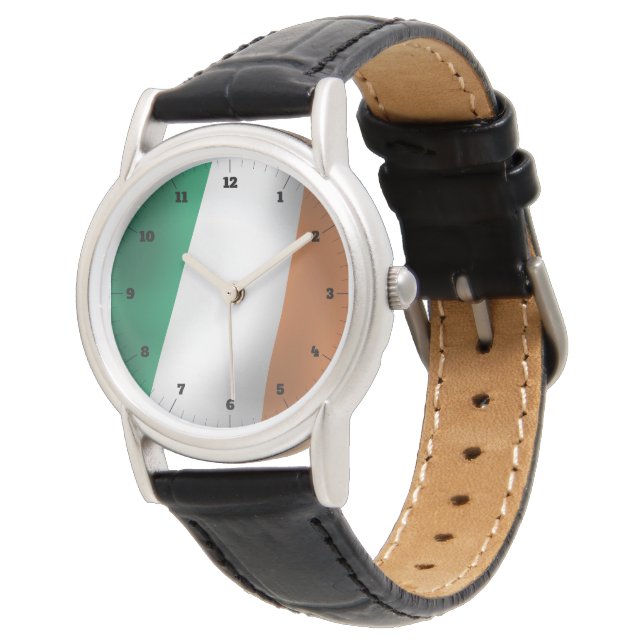 IRISH FLAG WATCH ARMBANDUHR (Schrägansicht)