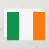 Irish flagge Ireland St Patricks Day Postkarten (Vorne/Hinten)
