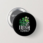 Irish Flamingo Button (Vorne & Hinten)