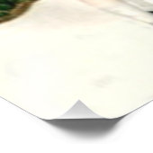 Irish Flower Girl Kleeblatt Green Fotodruck (Ecke)