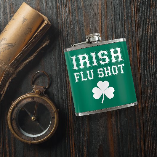 Irish Flu Shot St. Patrick's Day Flachmann