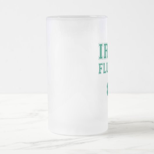 Irish Flu Shot St. Patrick's Day Mattglas Bierglas (Mittel)