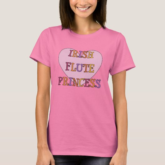Irish Flute Princess T-Shirt (Vorderseite)