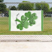 Irish For a day Happy St. Patrick's Day Celebrate Banner (Insitu)