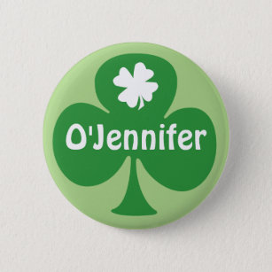 Irish For A Day St. Patrick's Day Party Name Tags Button