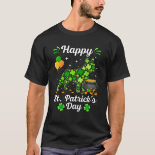 Irish French Bulldog Dog Niedlich Kleeblatt St.Pat T-Shirt
