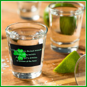 [Irish Friends] St Patricks Day Toast - Black - Schnapsglas