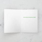 Irish Friendship Wish Friendship Card Karte (Innenseite)
