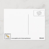 Irish Friendship Wish Inspirational Card Postkarte (Rückseite)