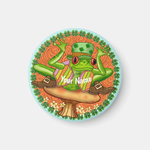 Irish Frog Magnet
