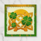 Irish Fun 3D Whimsey 3 Geschenkanhänger (Vorderseite)