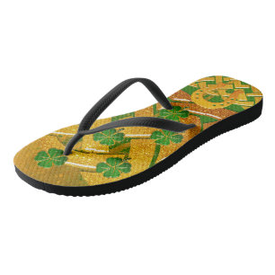 Irish Fun 3D Whimsey Badesandalen