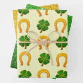 Irish Fun 3D Whimsey Geschenkpapier Set (Beispiel)