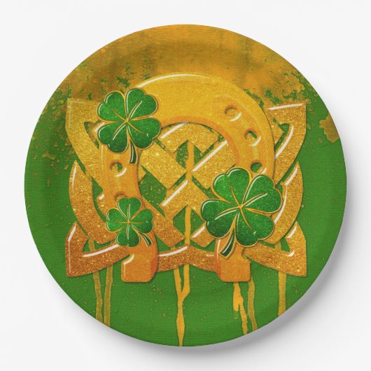 Irish Fun 3D Whimsey Pappteller (Vorderseite)