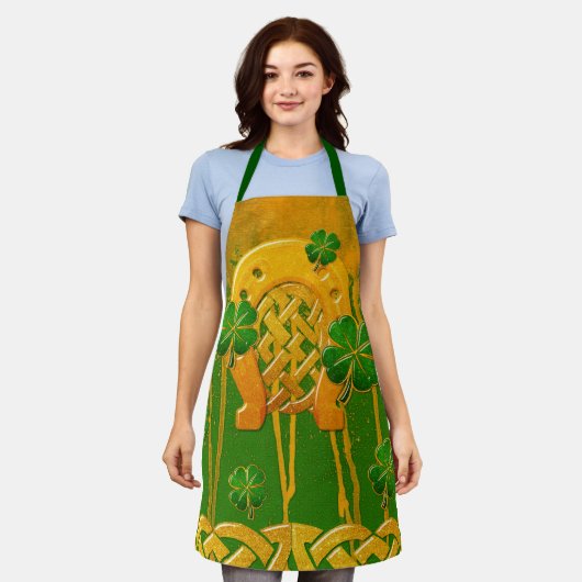 Irish Fun 3D Whimsey Schürze (Getragen)