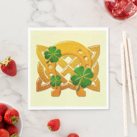 Irish Fun 3D Whimsey Serviette (Beispiel)