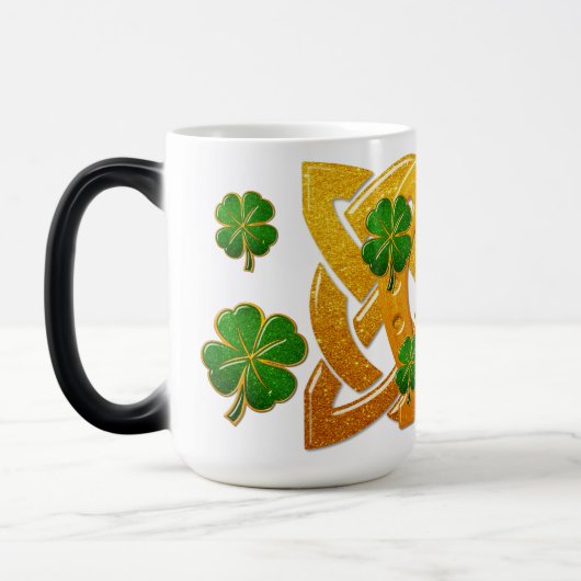 Irish Fun 3D Whimsey Verwandlungstasse (Links)