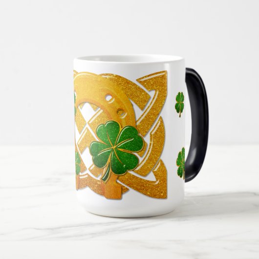 Irish Fun 3D Whimsey Verwandlungstasse (VorderseiteRechts)