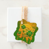 Irish Fun 3D Whimsey zu und von Geschenkanhänger (Beispiel)