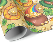 Irish Fun Geschenkpapier (Rolleneckpunkt)