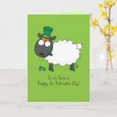 Irish Funny St. Patrick's Day Karte (Gelbe Blume)