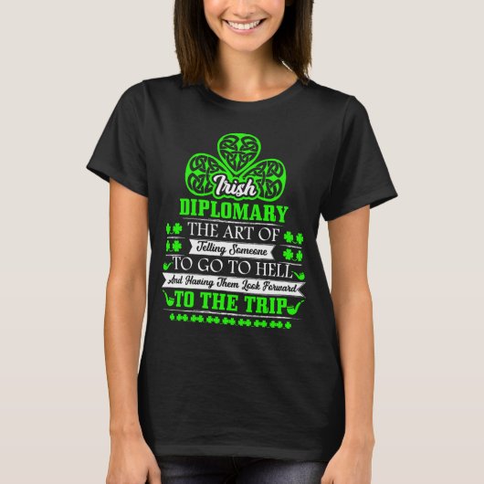 Irish Funny T Shirt (Vorderseite)