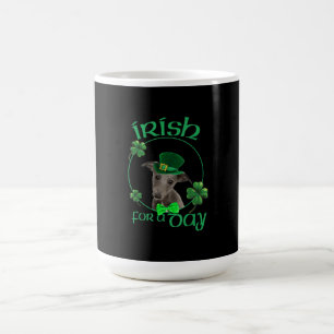 Irish für einen Tag hippet Lucky Hund in Patrick D Kaffeetasse