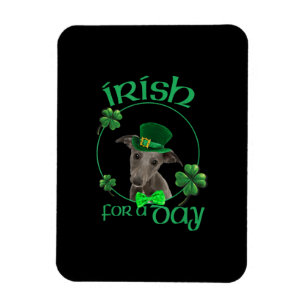 Irish für einen Tag hippet Lucky Hund in Patrick D Magnet