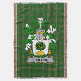 Irish Furlong Coat of Arms Familienwappen Irland Decke
