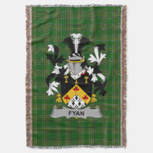 Irish Fyan oder Faghan Coat of Arms Familienwappen
