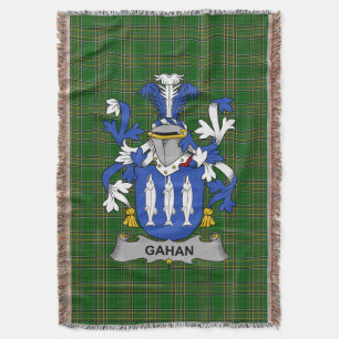 Irish Gahan oder McGahan Coat of Arms Familienwapp Decke