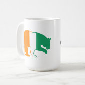 Irish Gay Bear Kaffeetasse (Vorderseite Links)