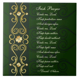 Irish Gebet, Circle me Lord, Fliese