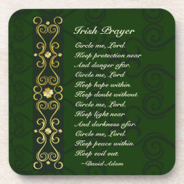 Irish Gebet, Circle me Lord, Getränkeuntersetzer